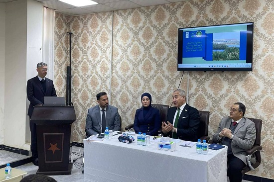 مركز أعالي الفرات يشارك في اجتماع إطلاق المشروع الوطني لحماية التنوع البيولوجي في الأنبار